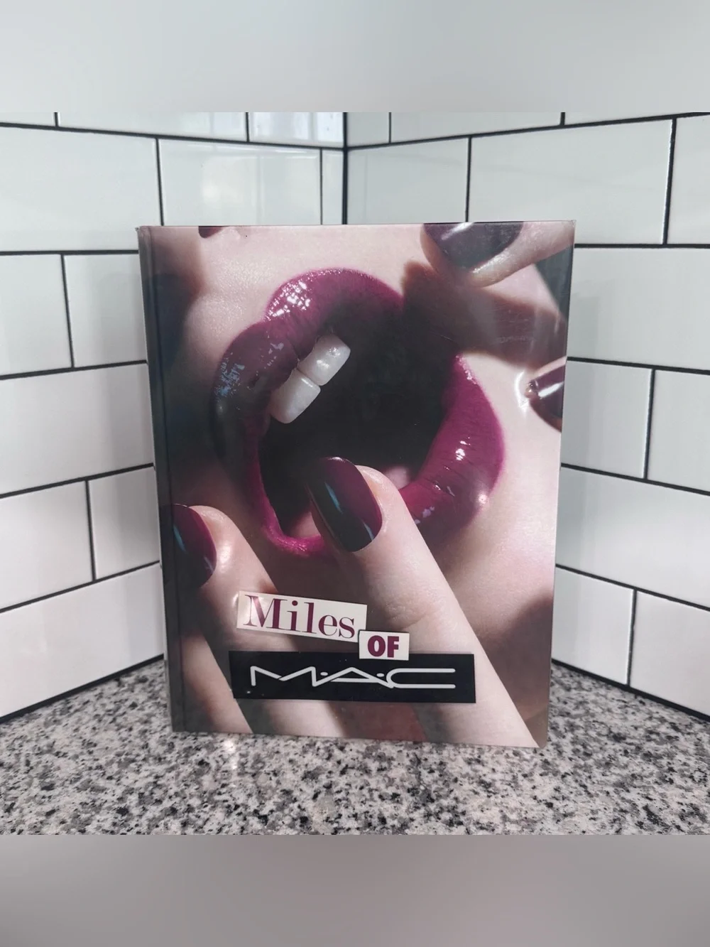 Miles of MAC by James Gager & Miles Aldridge Hardcover 🖤